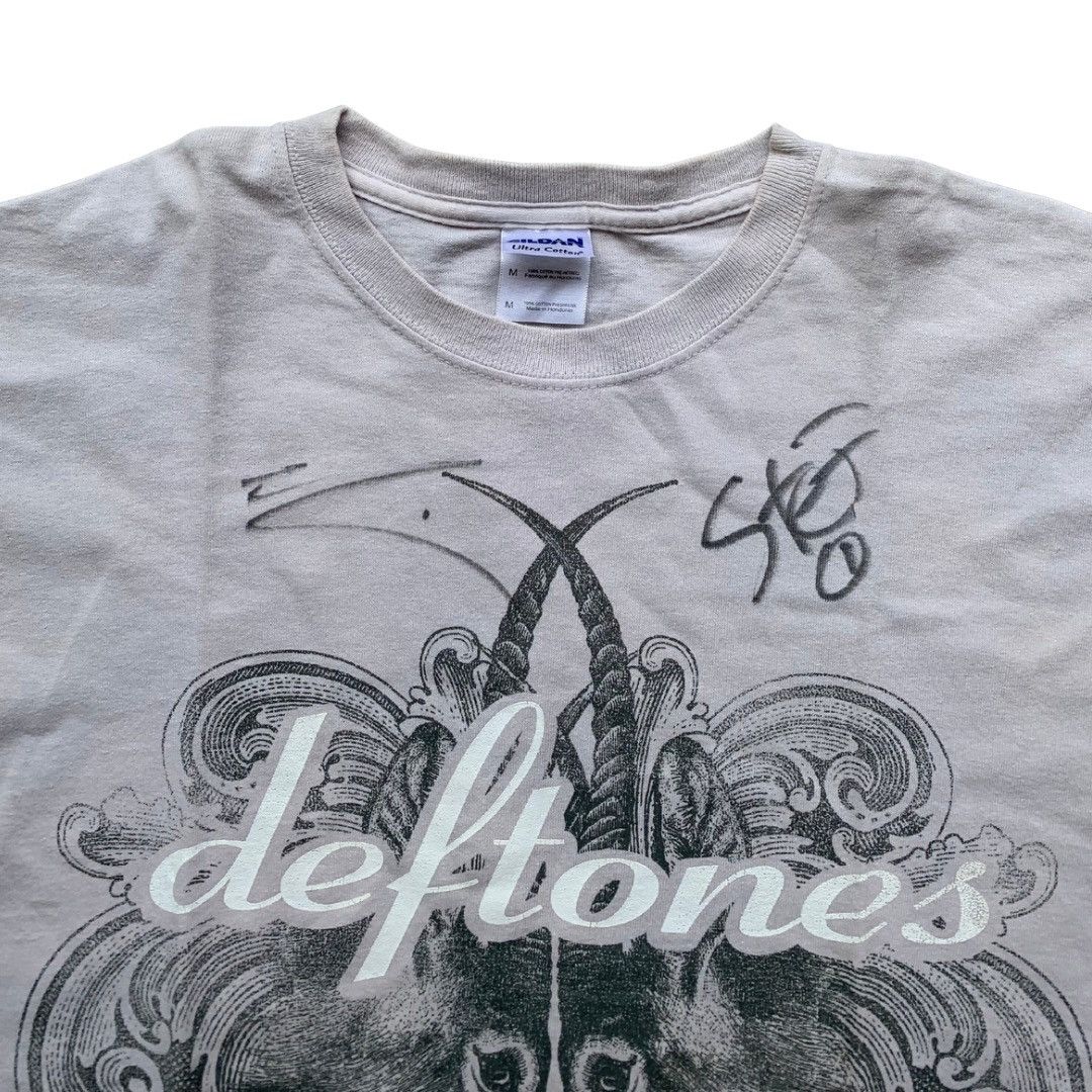 Band Tees **SIGNED** DEFTONES - BUTTING HEADS T-SHIRTS Size US M / EU 48-50 / 2 - 2 Thumbnail