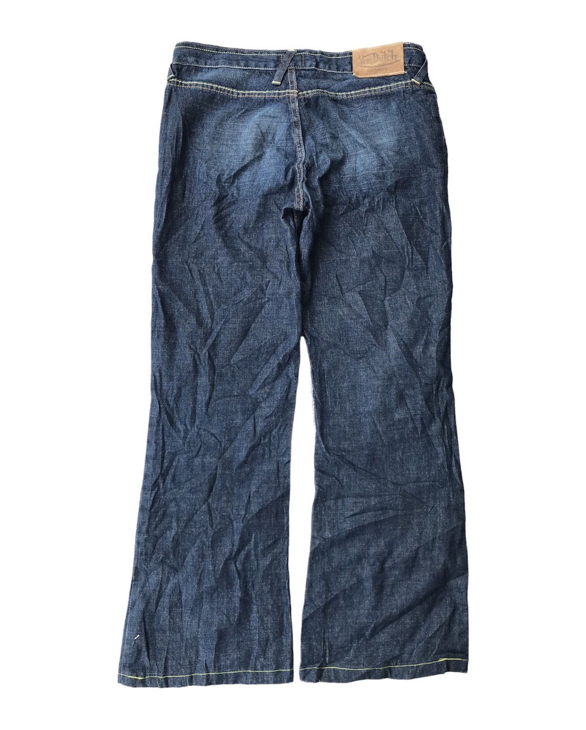 Von Dutch 🔥Forever Y2K🔥 Von Dutch Patchwork Denim Pants Size US 30 / EU 46 - 2 Thumbnail