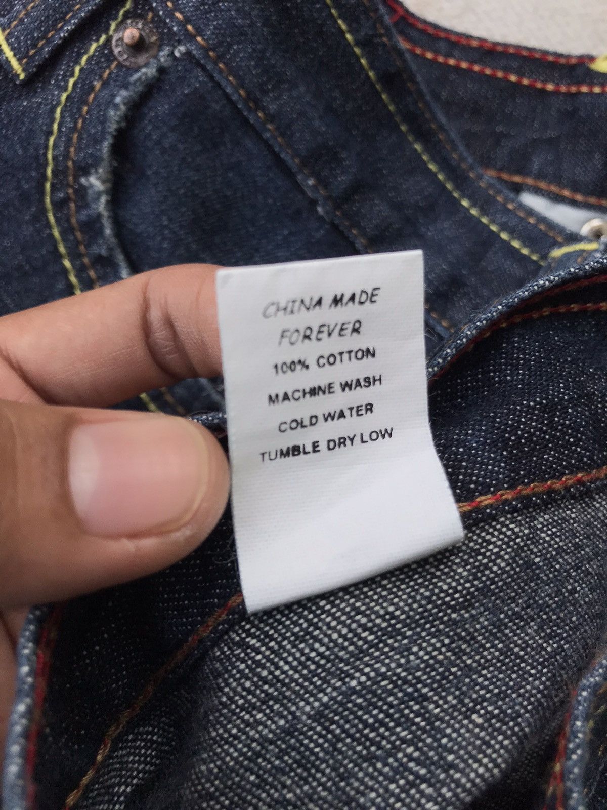 Von Dutch 🔥Forever Y2K🔥 Von Dutch Patchwork Denim Pants Size US 30 / EU 46 - 6 Thumbnail