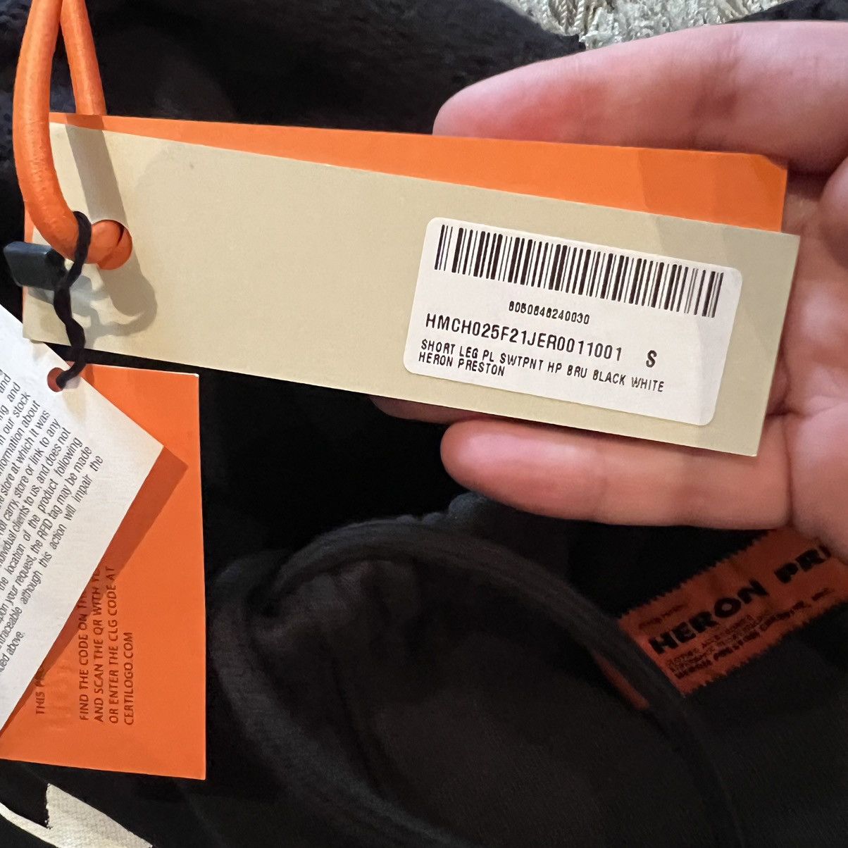 Heron Preston Heron Preston abstract logo sweatpants joggers size S BNWT Size US 31 - 4 Thumbnail