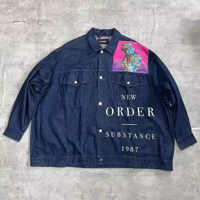 Raf Simons Raf Simons 18ss patch denim jacket | Grailed