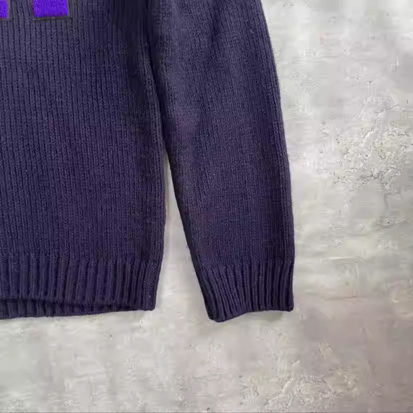 Raf Simons Raf Simons 20aw Zippered Flocked Sweater Size US M / EU 48-50 / 2 - 5 Thumbnail