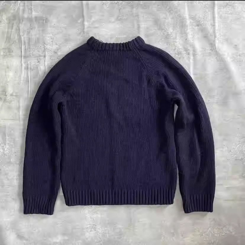 Raf Simons Raf Simons 20aw Zippered Flocked Sweater Size US M / EU 48-50 / 2 - 2 Thumbnail