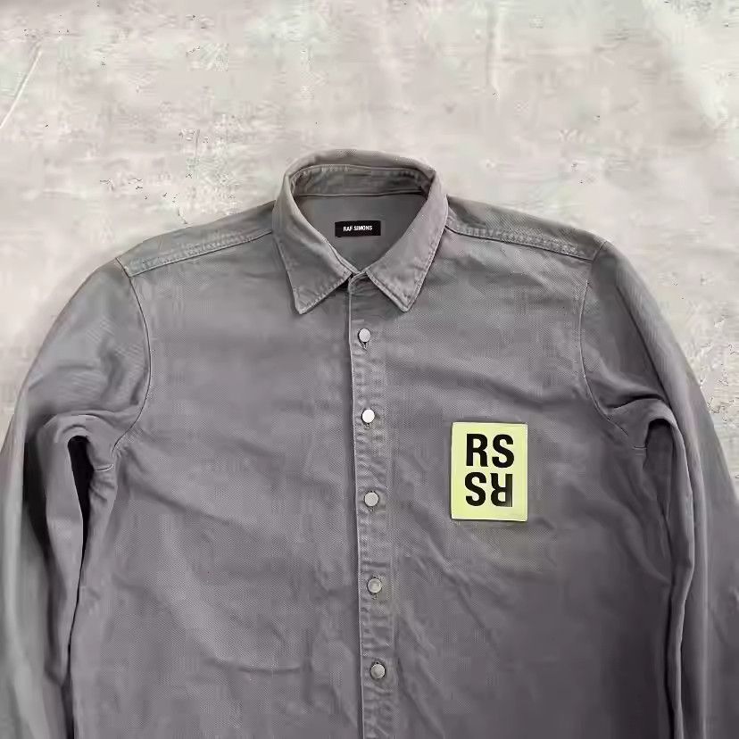 Raf Simons Raf Simons 18aw Leather Shirt Size US M / EU 48-50 / 2 - 3 Thumbnail