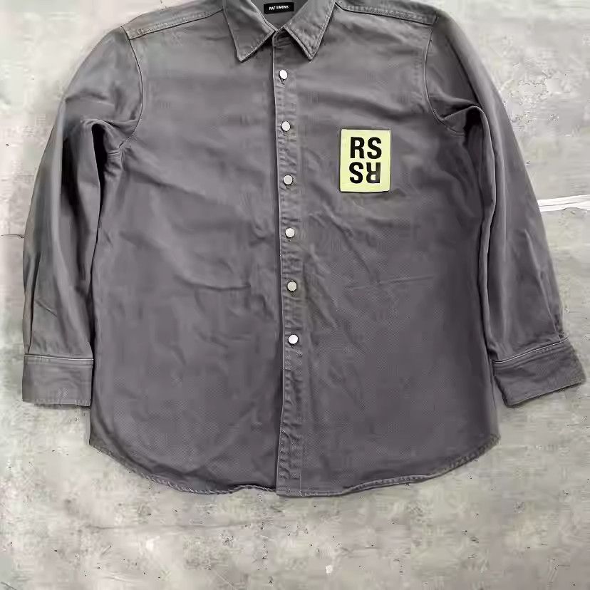 Raf Simons Raf Simons 18aw Leather Shirt Size US M / EU 48-50 / 2 - 4 Thumbnail