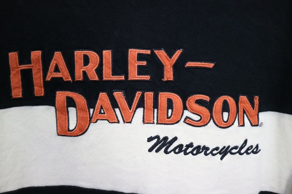 Harley Davidson Vintage Harley Davidson Motor Cycle Sweatshirts Spell Out Size US L / EU 52-54 / 3 - 2 Thumbnail