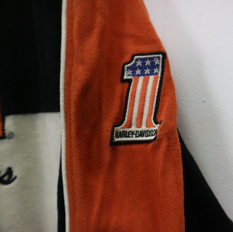 Harley Davidson Vintage Harley Davidson Motor Cycle Sweatshirts Spell Out Size US L / EU 52-54 / 3 - 4 Thumbnail