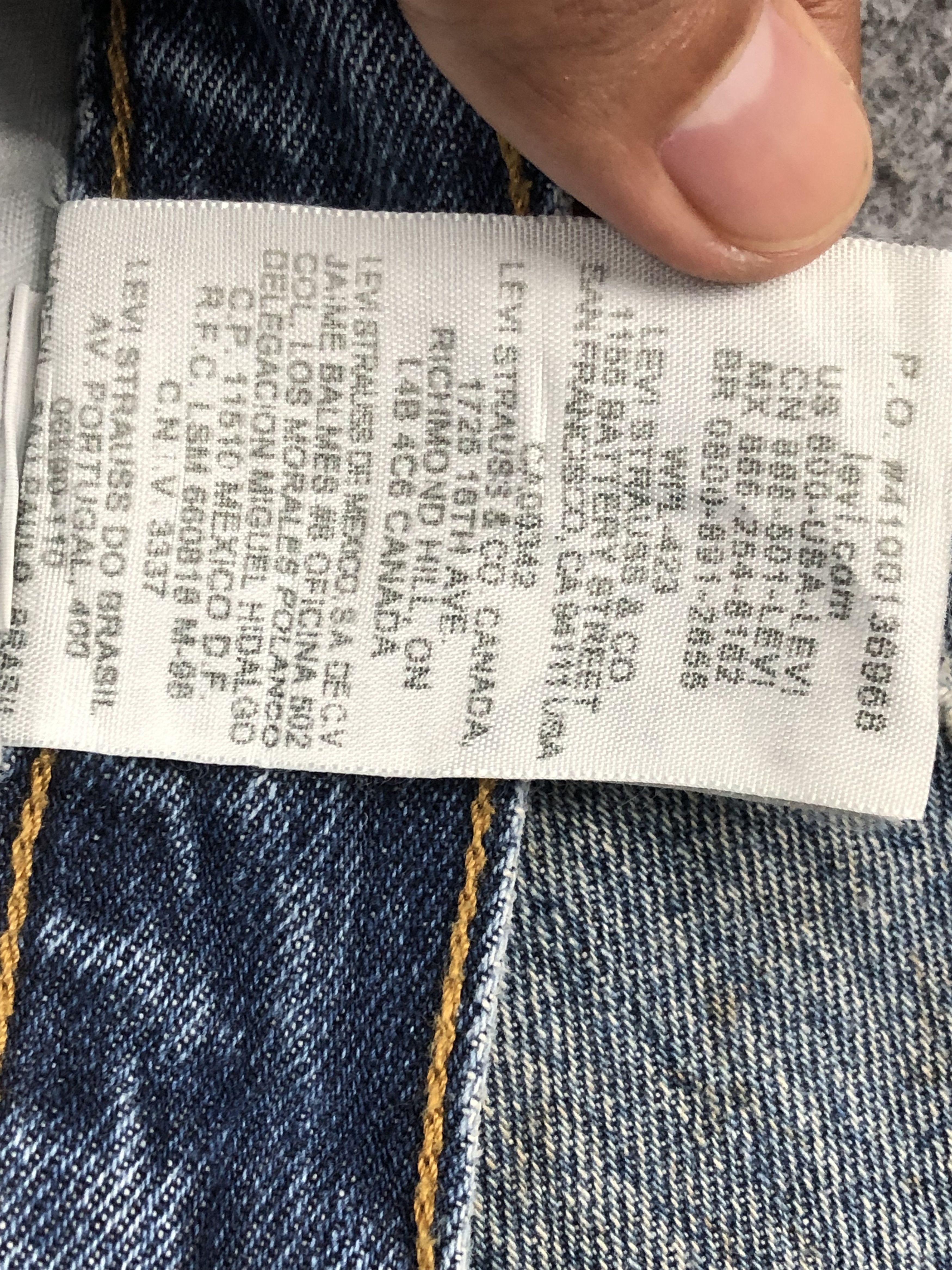 Levi's Vintage Levis 501 Splatter Paint Jeans DP1630 Size US 34 / EU 50 - 11 Thumbnail