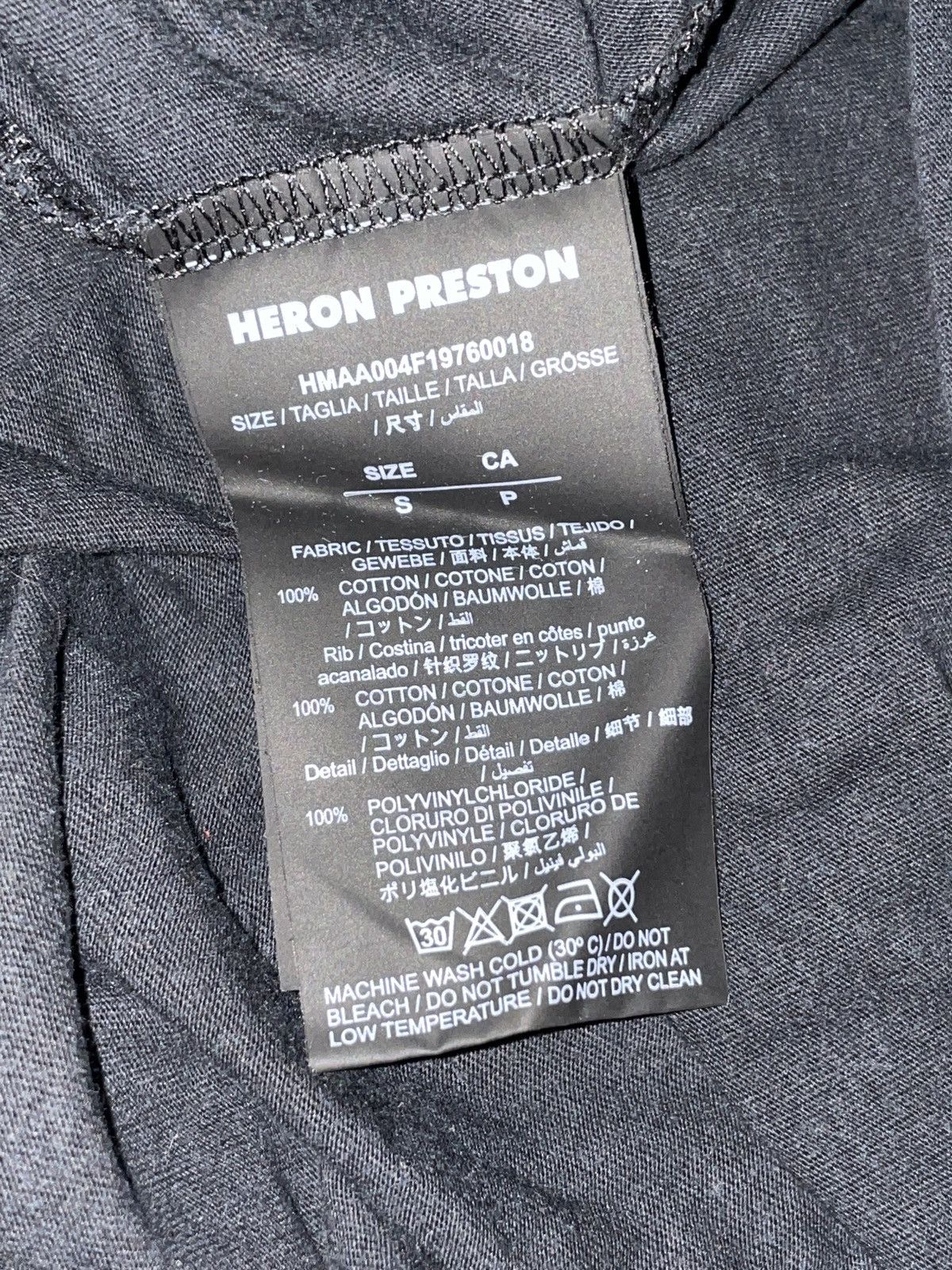 Heron Preston × NASA HERON PRESTON x NASA Black T-Shirt Size US S / EU 44-46 / 1 - 13 Thumbnail