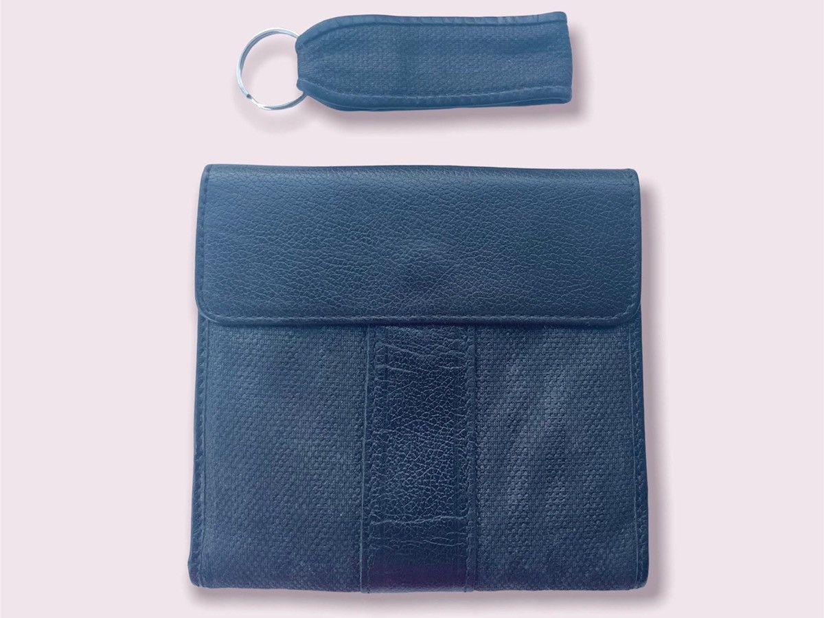 Fendi Fendi Pequin FF Bifold Wallet & Keychain Vintage Size ONE SIZE - 6 Thumbnail