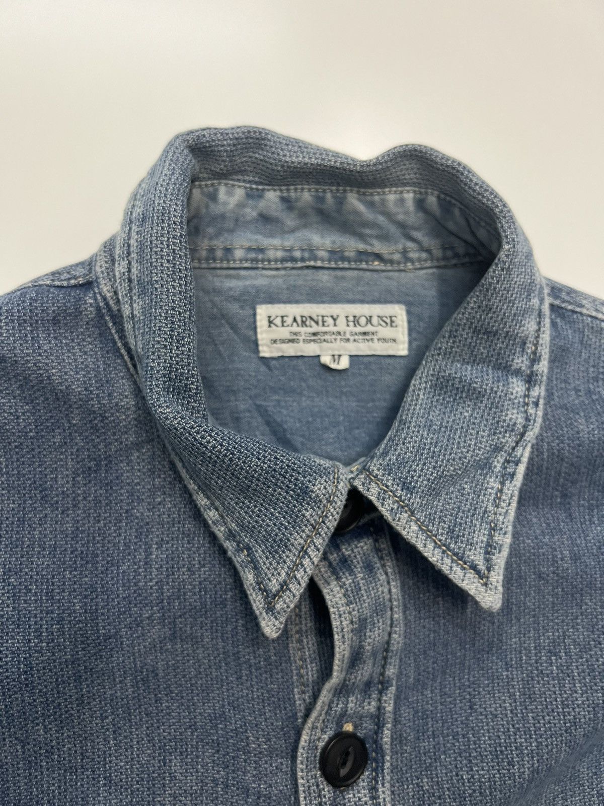 Japanese Brand 🔥KEARNEY HOUSE SHIRT DOUBLEPOCKET Size US M / EU 48-50 / 2 - 3 Thumbnail