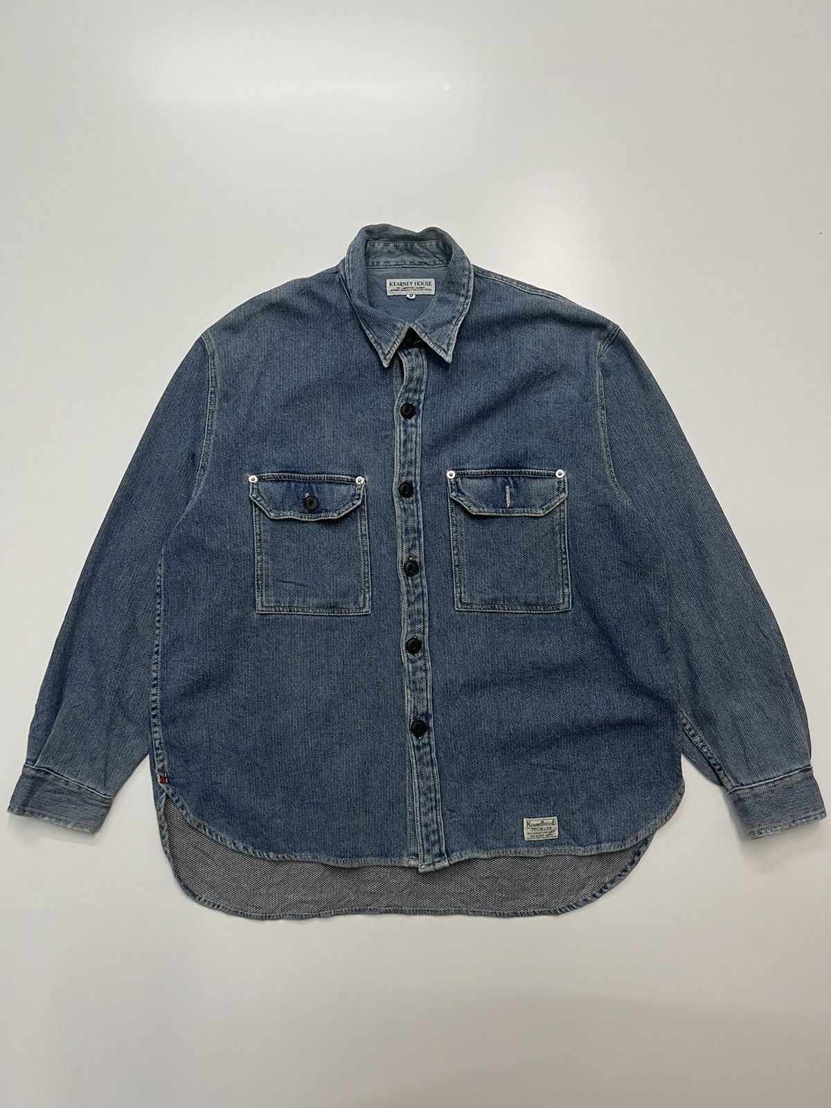Japanese Brand 🔥KEARNEY HOUSE SHIRT DOUBLEPOCKET Size US M / EU 48-50 / 2 - 2 Thumbnail