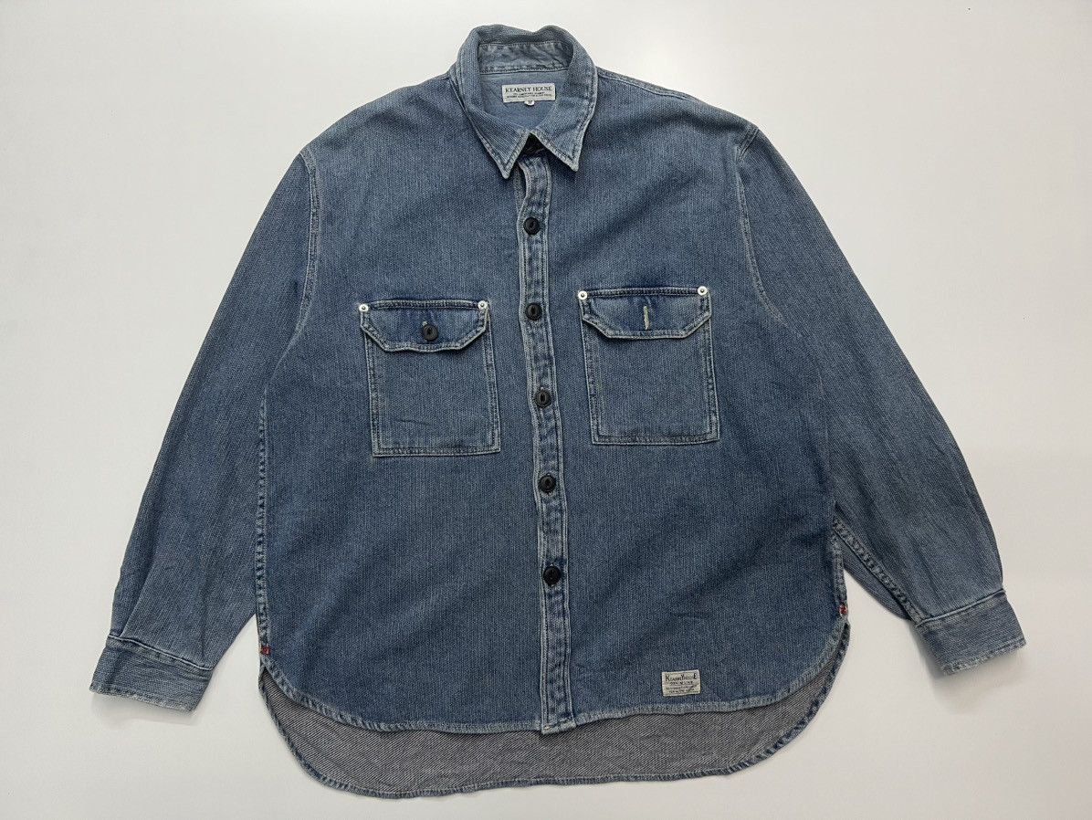Japanese Brand 🔥KEARNEY HOUSE SHIRT DOUBLEPOCKET Size US M / EU 48-50 / 2 - 1 Thumbnail