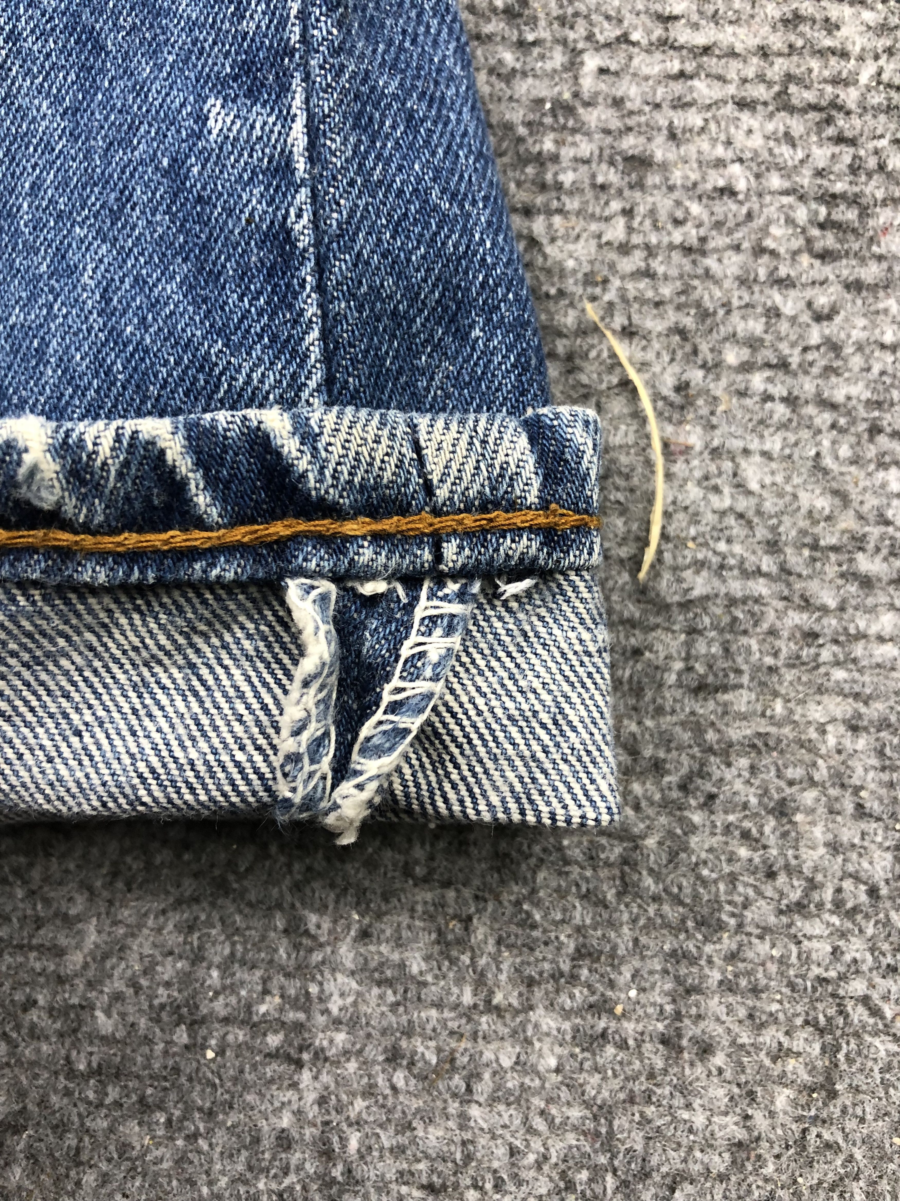 Levi's Vintage 80s Levis 501 Distressed Jeans DP1641 Size US 30 / EU 46 - 10 Thumbnail