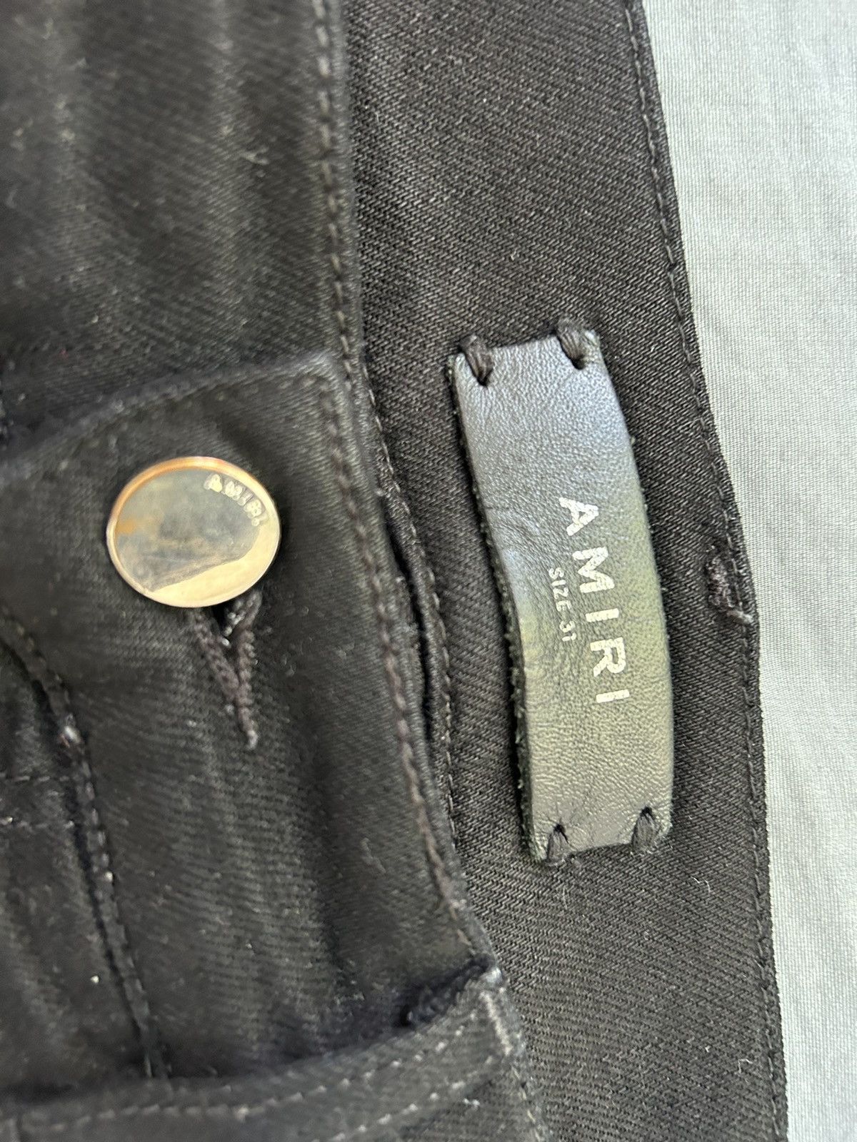 Amiri Amiri Bandana Crystal Denim Size US 31 - 4 Thumbnail