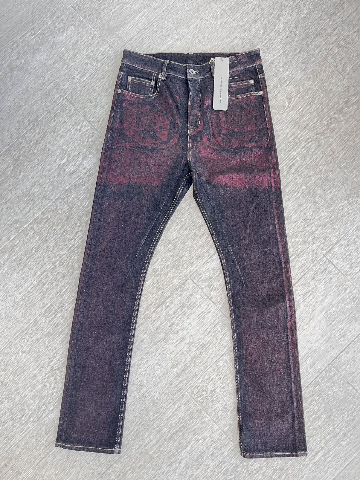 Rick Owens NEW 🔥 SAMPLE BRUISE PERFORMA JEANS CARTI GUNNA ASAP Size US 31 - 1 Thumbnail