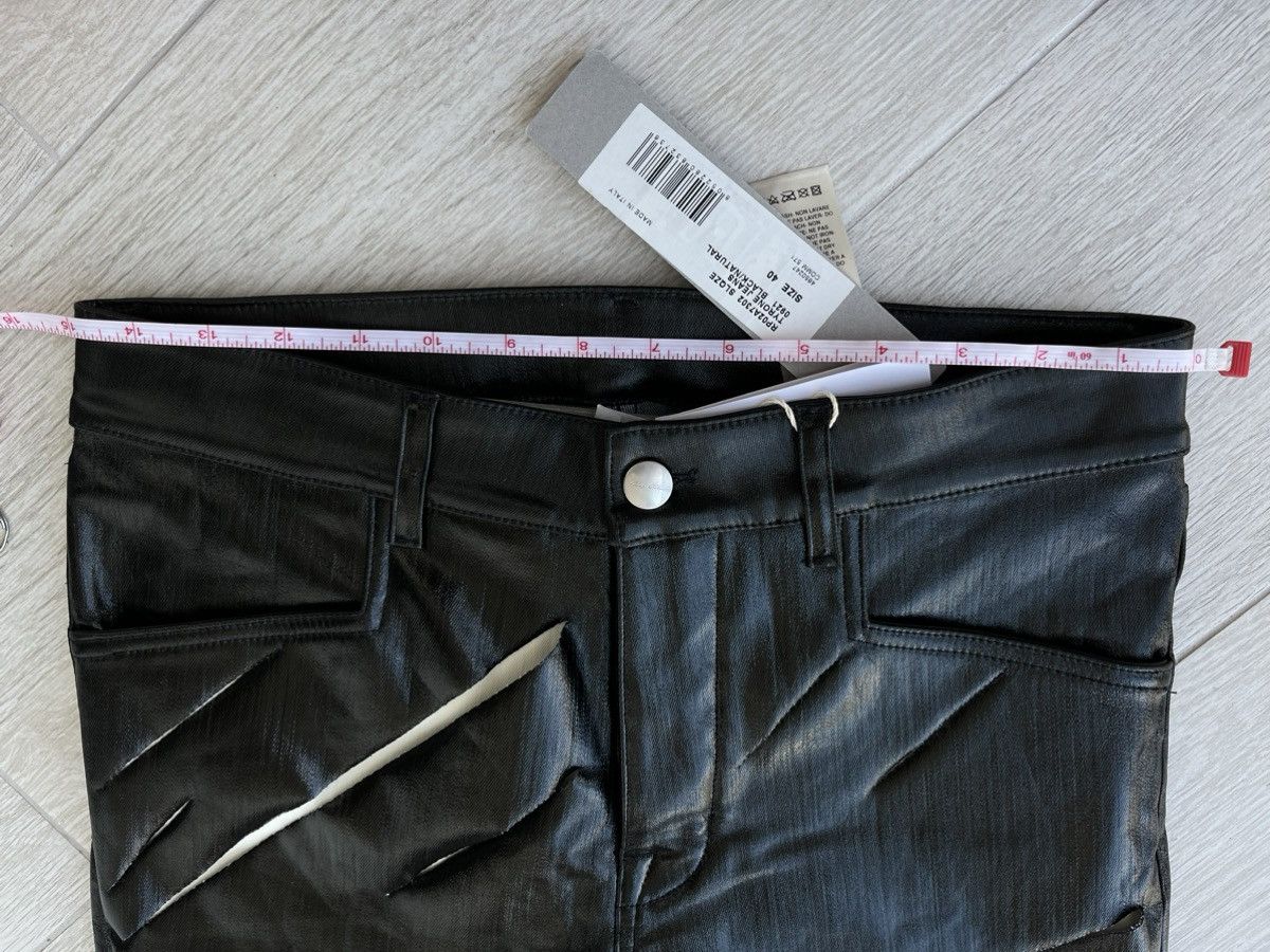Rick Owens × Rick Owens Drkshdw NEW 🔥 1:1 COATED SLASHED DENIM SEEN ON BLOODY OSIRIS CARTI Size 27" / US 4 / IT 40 - 13 Thumbnail