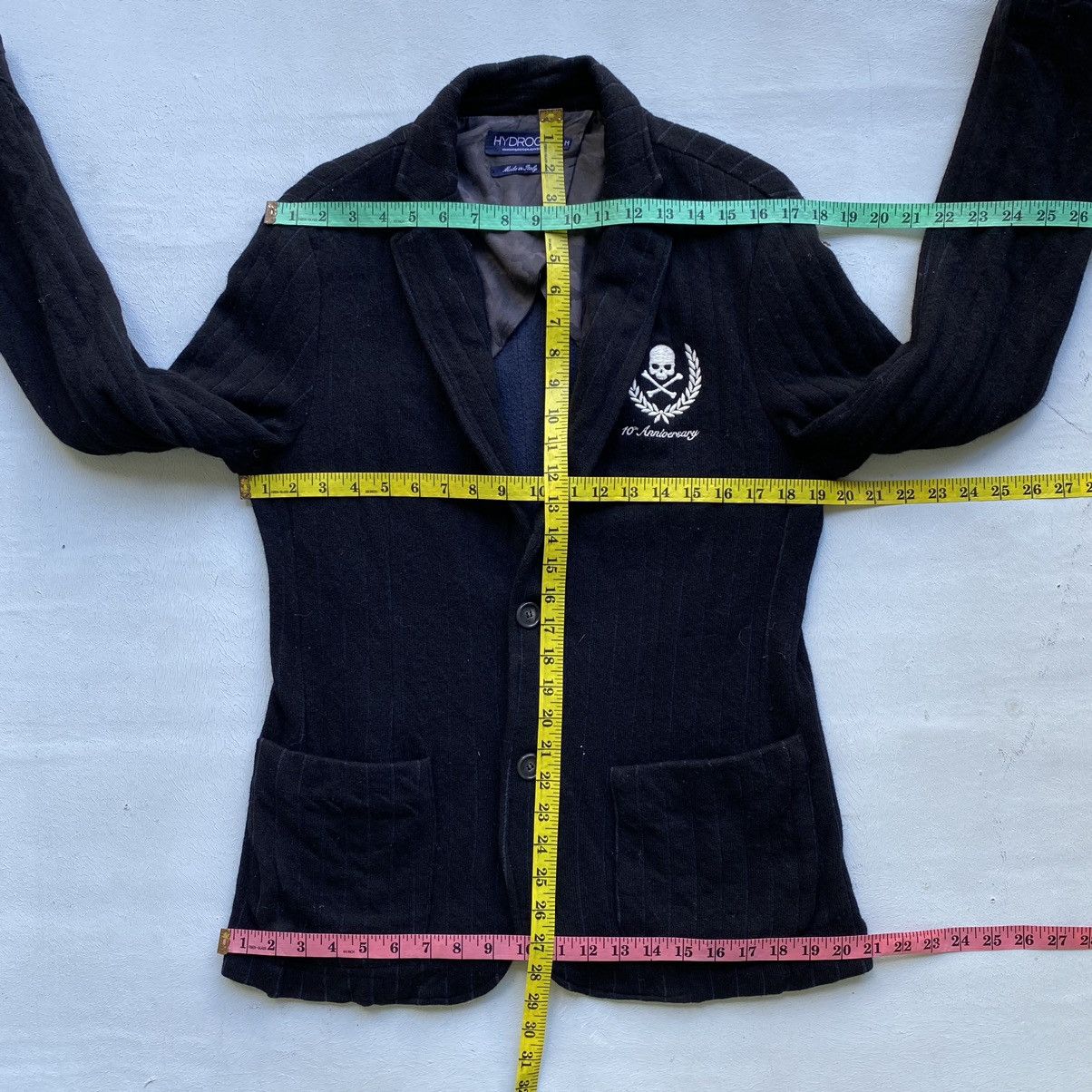 HYDROGEN Hydrogen Made in Italy Blazer Jacket Size US M / EU 48-50 / 2 - 15 Thumbnail