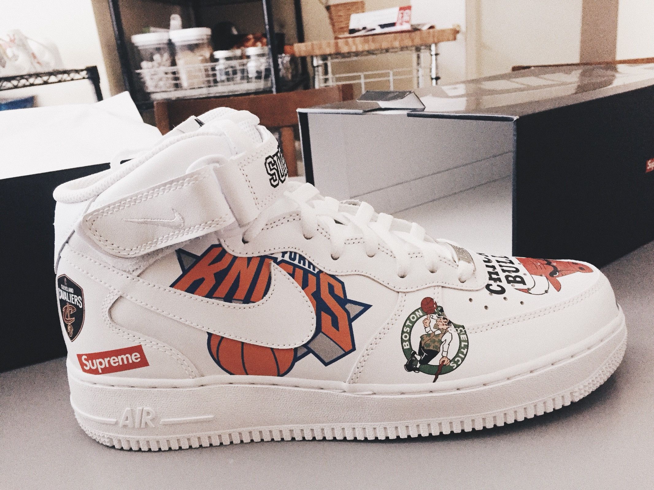 Nba Teams Supreme Nike Air Force Nba Supreme × NBA × Nike Air 