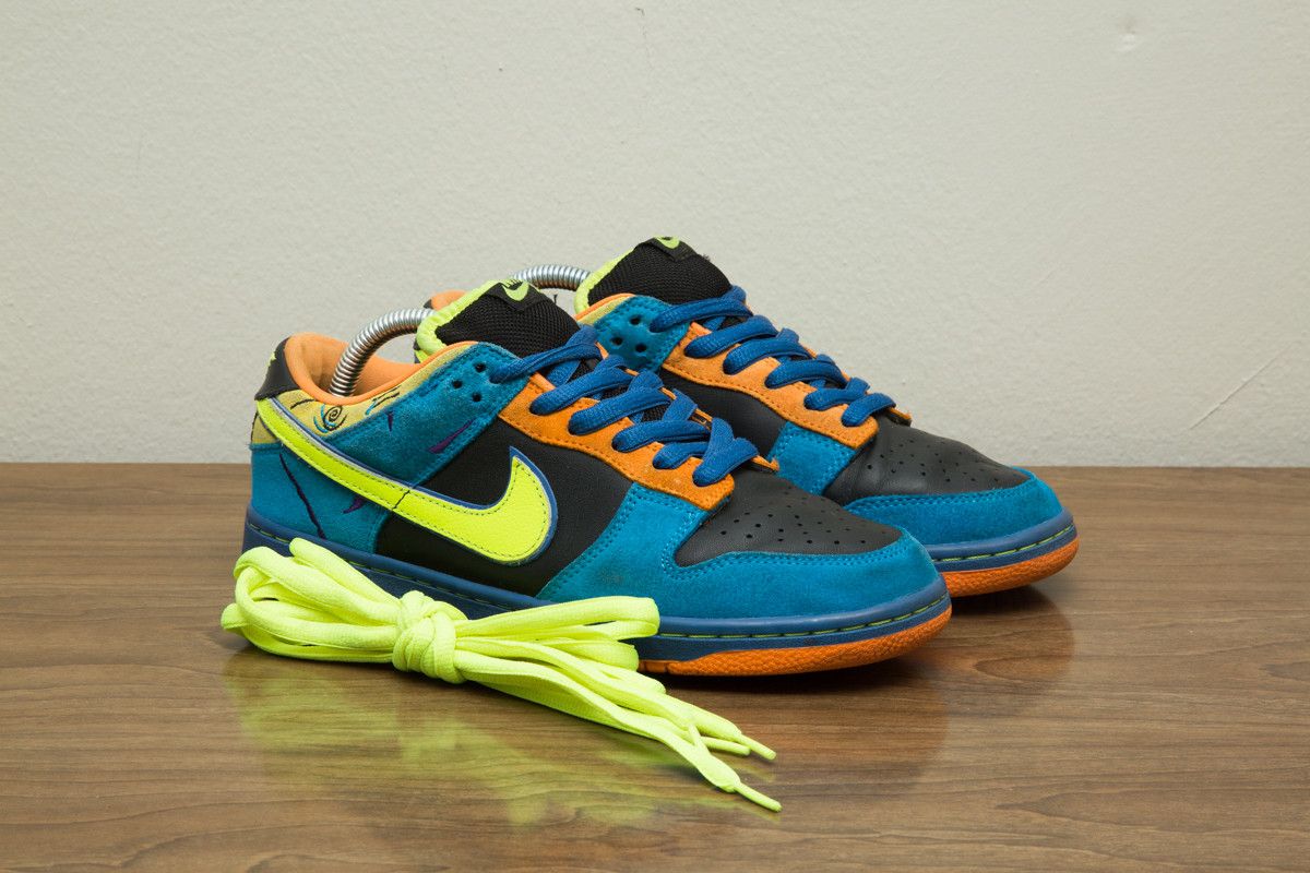 Nike Nike SB Dunk Low Pro SB US 8 Skate Or Die 2007 Vintage Black 