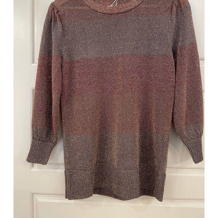 Anna Cate Olivia Lurex Sweater In Chocolate | Grailed