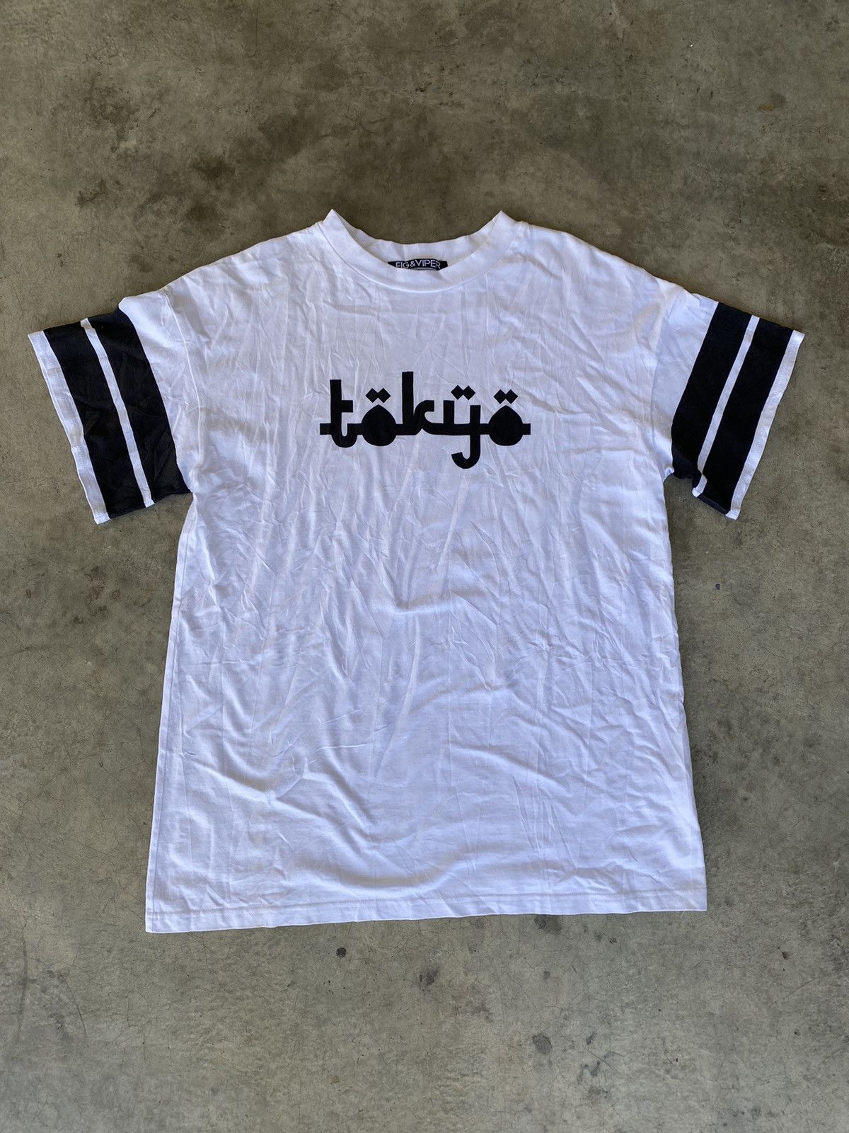Beauty Beast × Hysteric Glamour × Japanese Brand TOKYO arabic word logo tee Fig & Viper Made in Japan Size US L / EU 52-54 / 3 - 2 Thumbnail