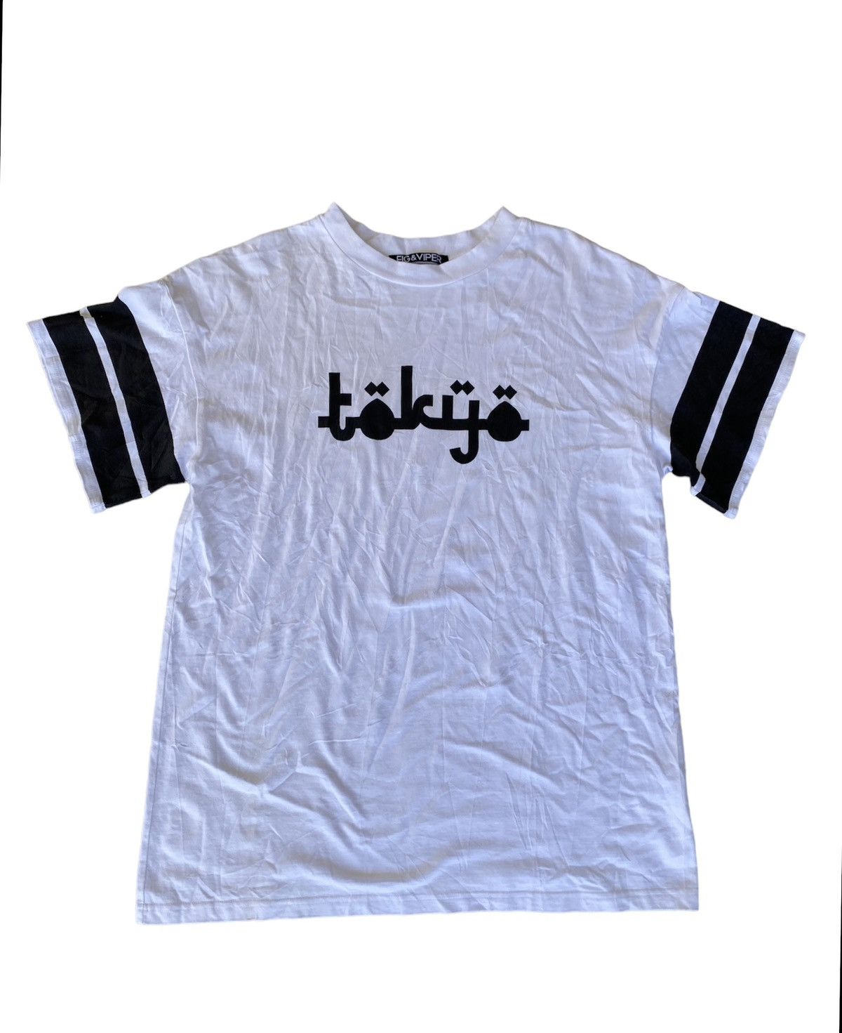 Beauty Beast × Hysteric Glamour × Japanese Brand TOKYO arabic word logo tee Fig & Viper Made in Japan Size US L / EU 52-54 / 3 - 1 Thumbnail