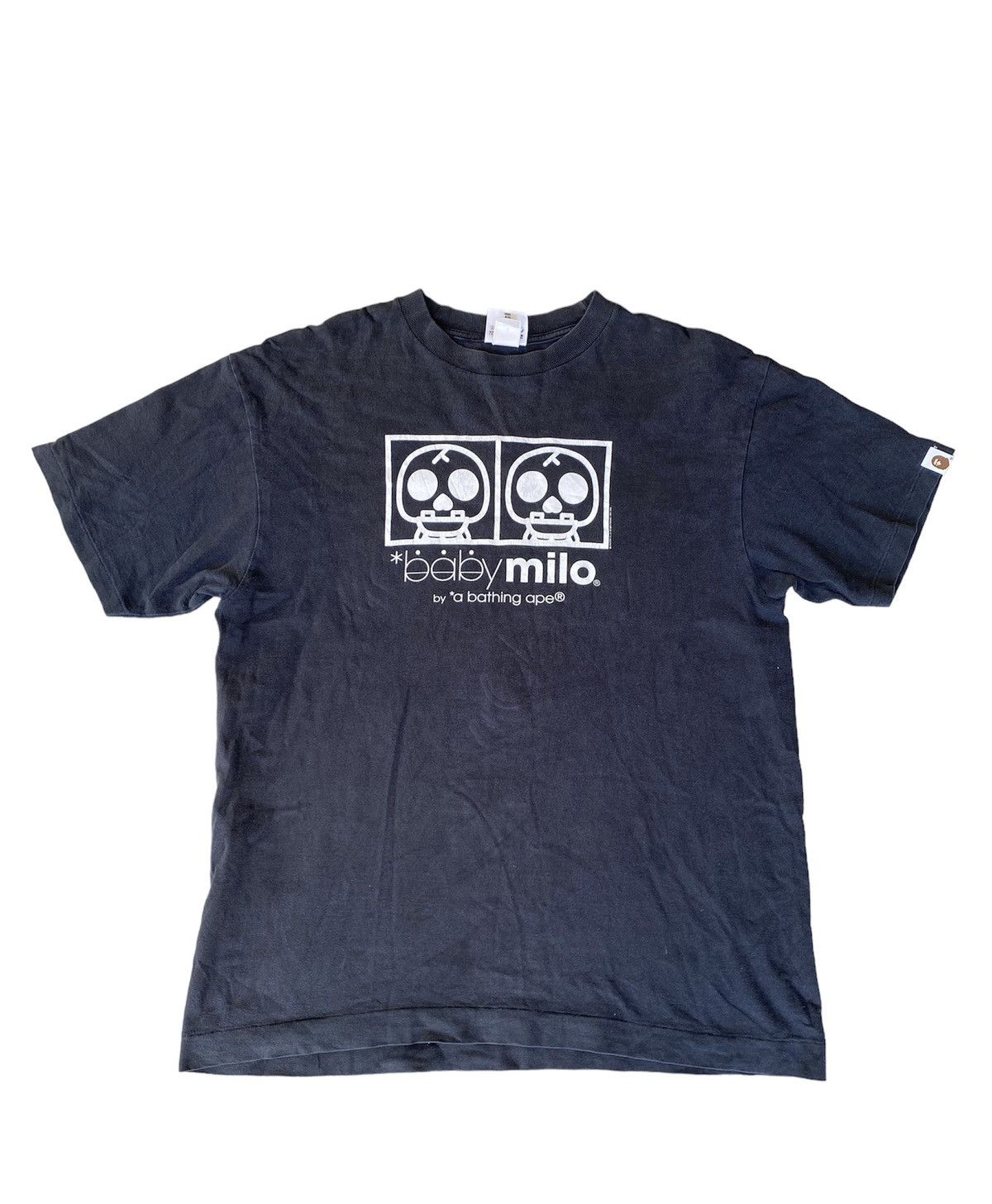 SS08 BAPE Baby Milo Skull tee