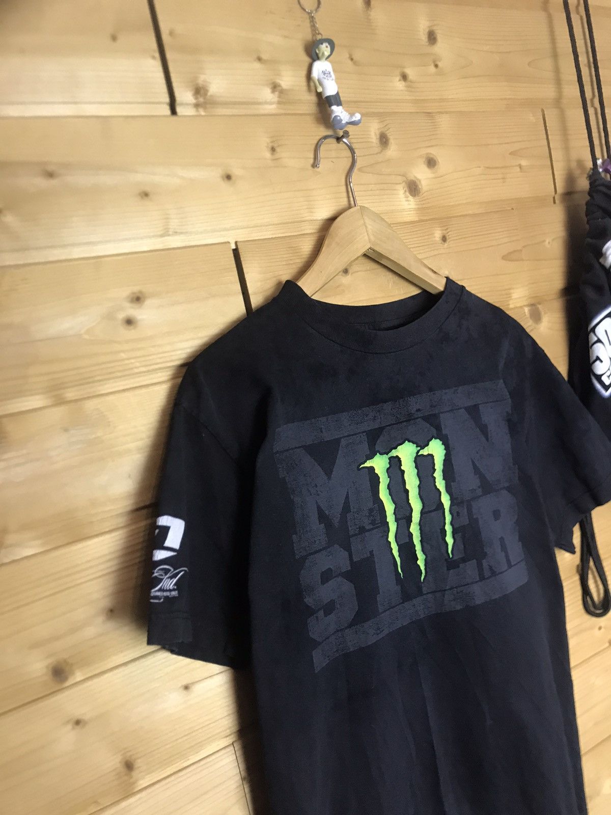 Vintage Vintage Monster one industries t-shirt Size US M / EU 48-50 / 2 - 2 Thumbnail