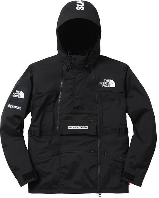 Supreme Supreme x The North Face Steep Tech Hooded Jacket Black