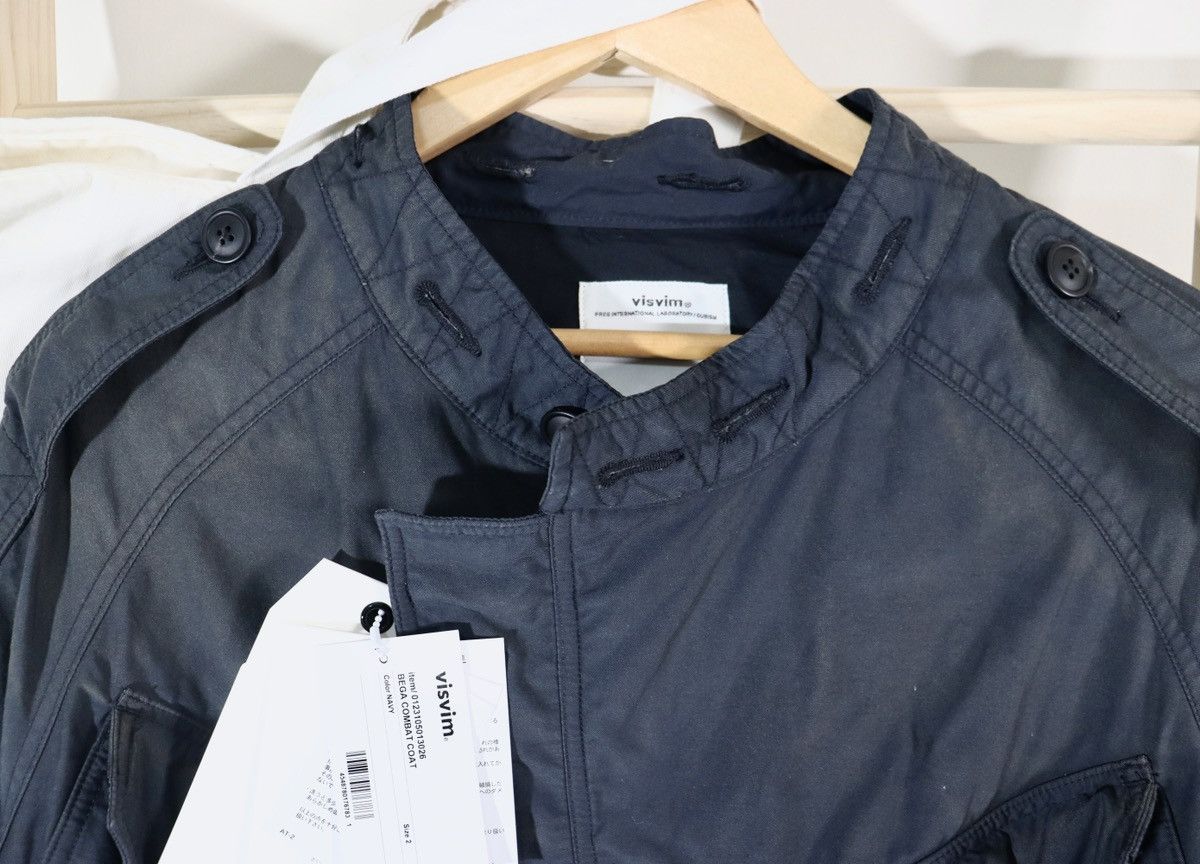 Visvim Visvim 23ss Bega Combat Coat size2 Navy Size US M / EU 48-50 / 2 - 7 Thumbnail