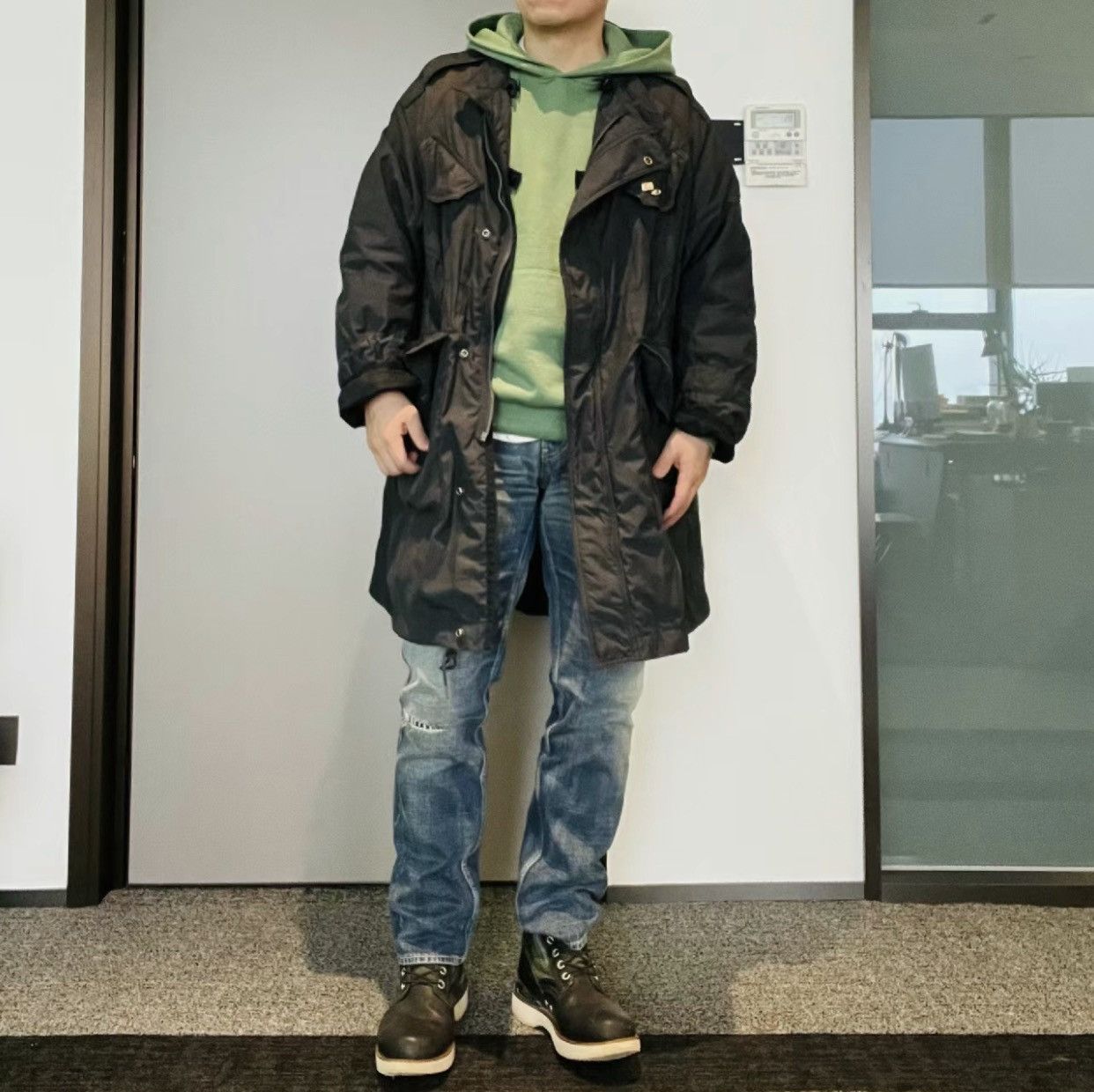 Visvim Visvim 23ss Bega Combat Coat size2 Navy Size US M / EU 48-50 / 2 - 4 Thumbnail