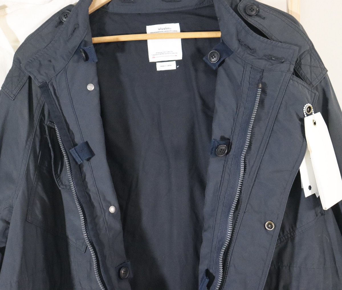 Visvim Visvim 23ss Bega Combat Coat size2 Navy Size US M / EU 48-50 / 2 - 12 Thumbnail