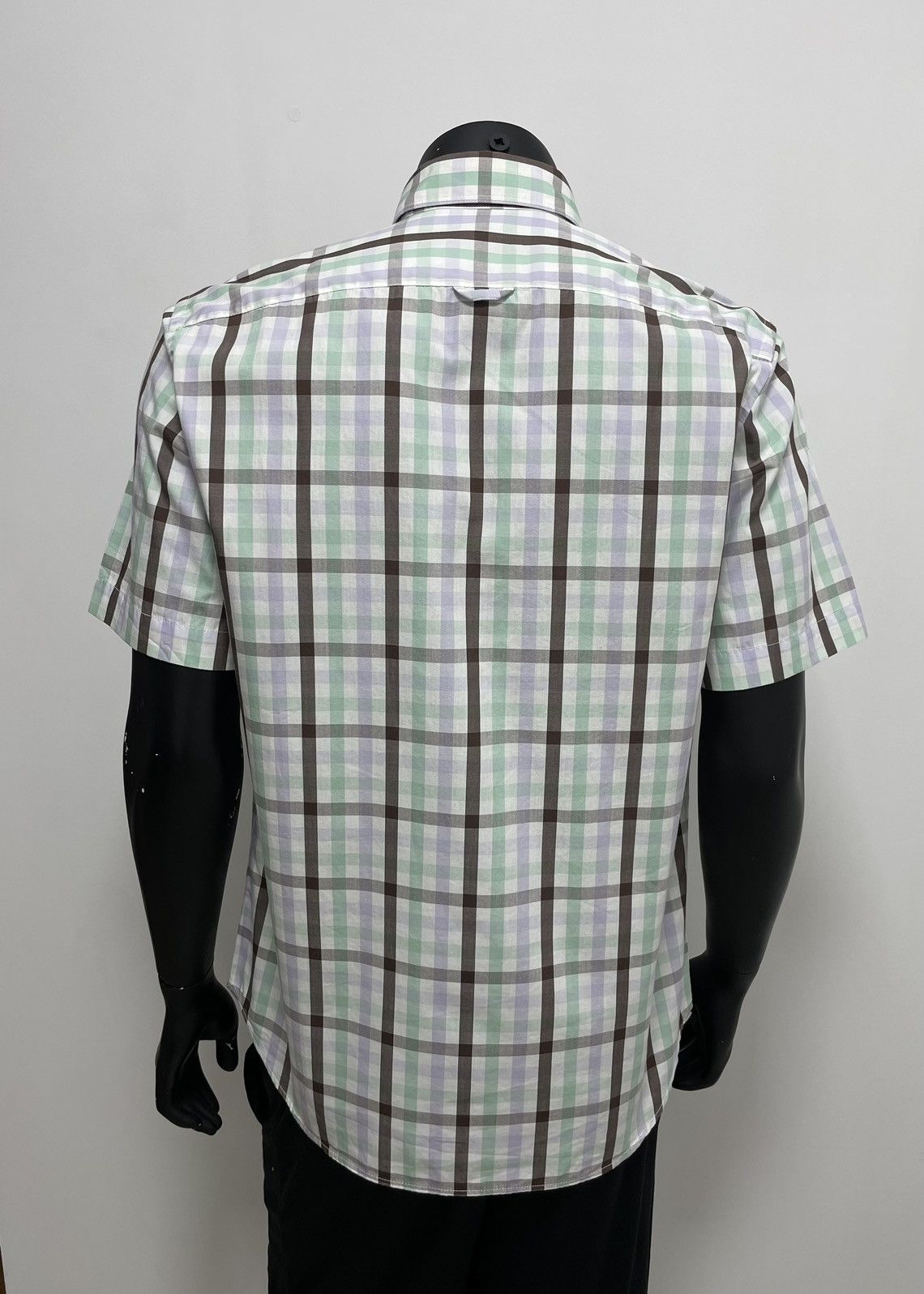 Burberry × Vintage Thomas Burberry Vintage Shirt short sleeve Size US M / EU 48-50 / 2 - 6 Thumbnail