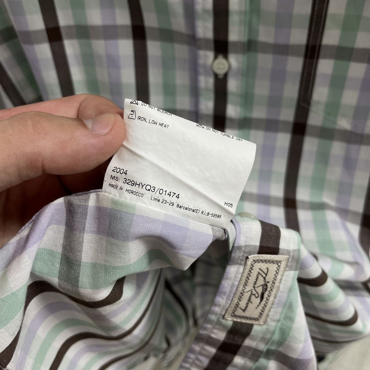 Burberry × Vintage Thomas Burberry Vintage Shirt short sleeve Size US M / EU 48-50 / 2 - 9 Thumbnail