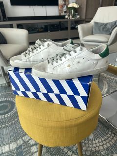 LOUIS VUITTON TRAINER MAXI LOW-TOP SNEAKERS IN WHITE AND BLACK - LVS116