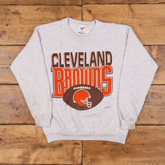 VINTAGE NFL CLEVELAND BROWNS SWEATSHIRT EARLY 1980S-1990 SIZE XL MADE IN USA