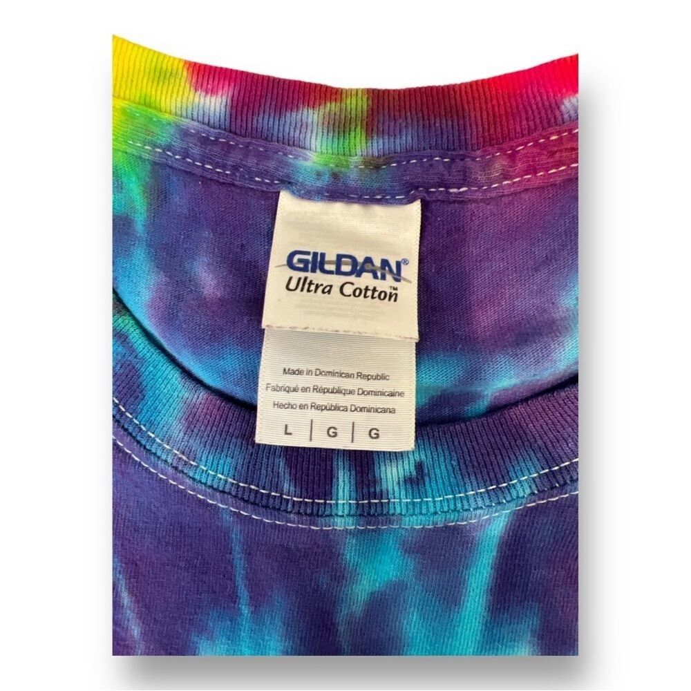 Gildan 2008 Roy Troll Gildan Baitful Dead Tie Dye T Shirt Size Larg Size US L / EU 52-54 / 3 - 4 Thumbnail