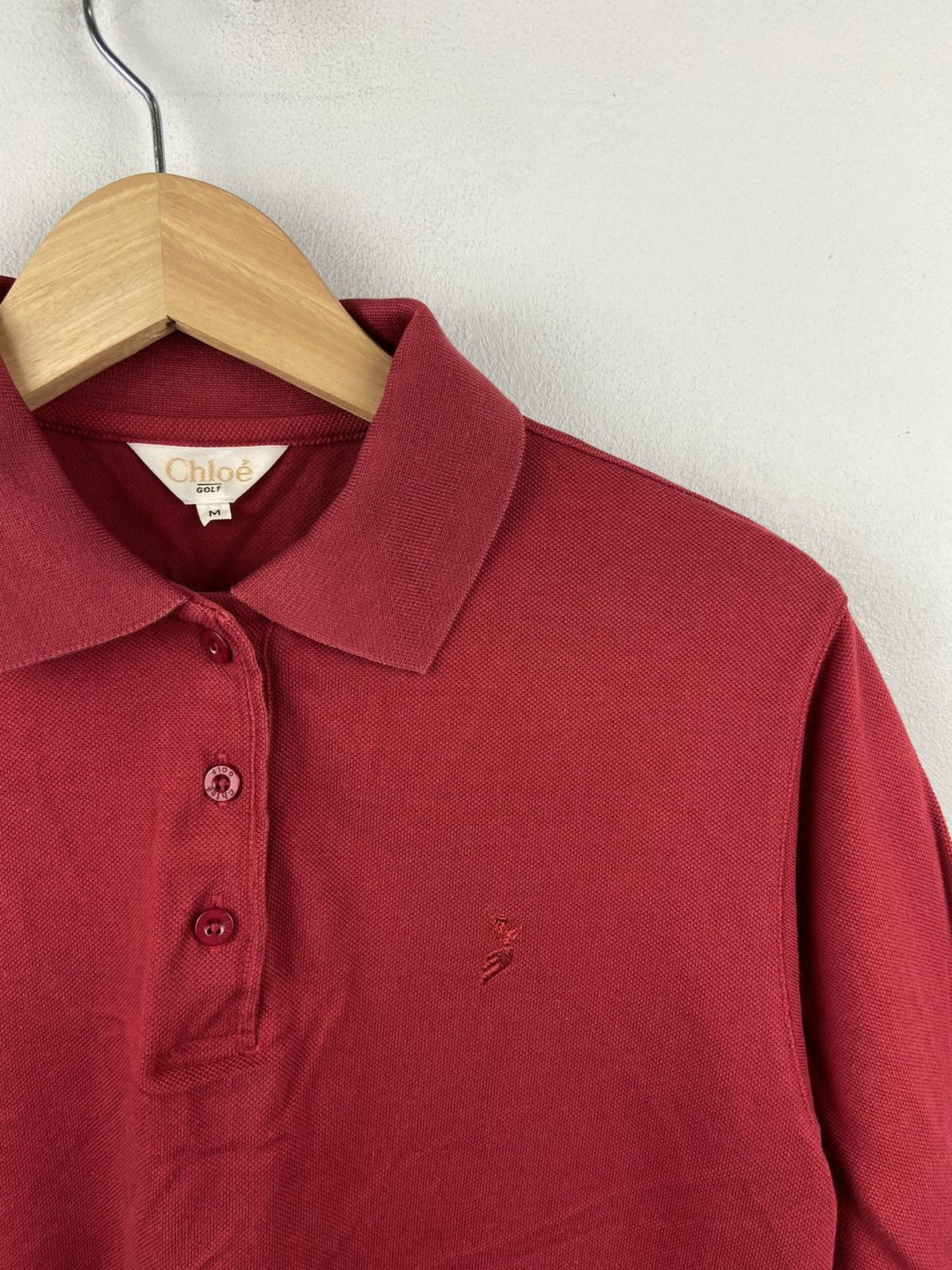 Chloe Chloe Polo Golf Shirt Size S / US 4 / IT 40 - 4 Thumbnail
