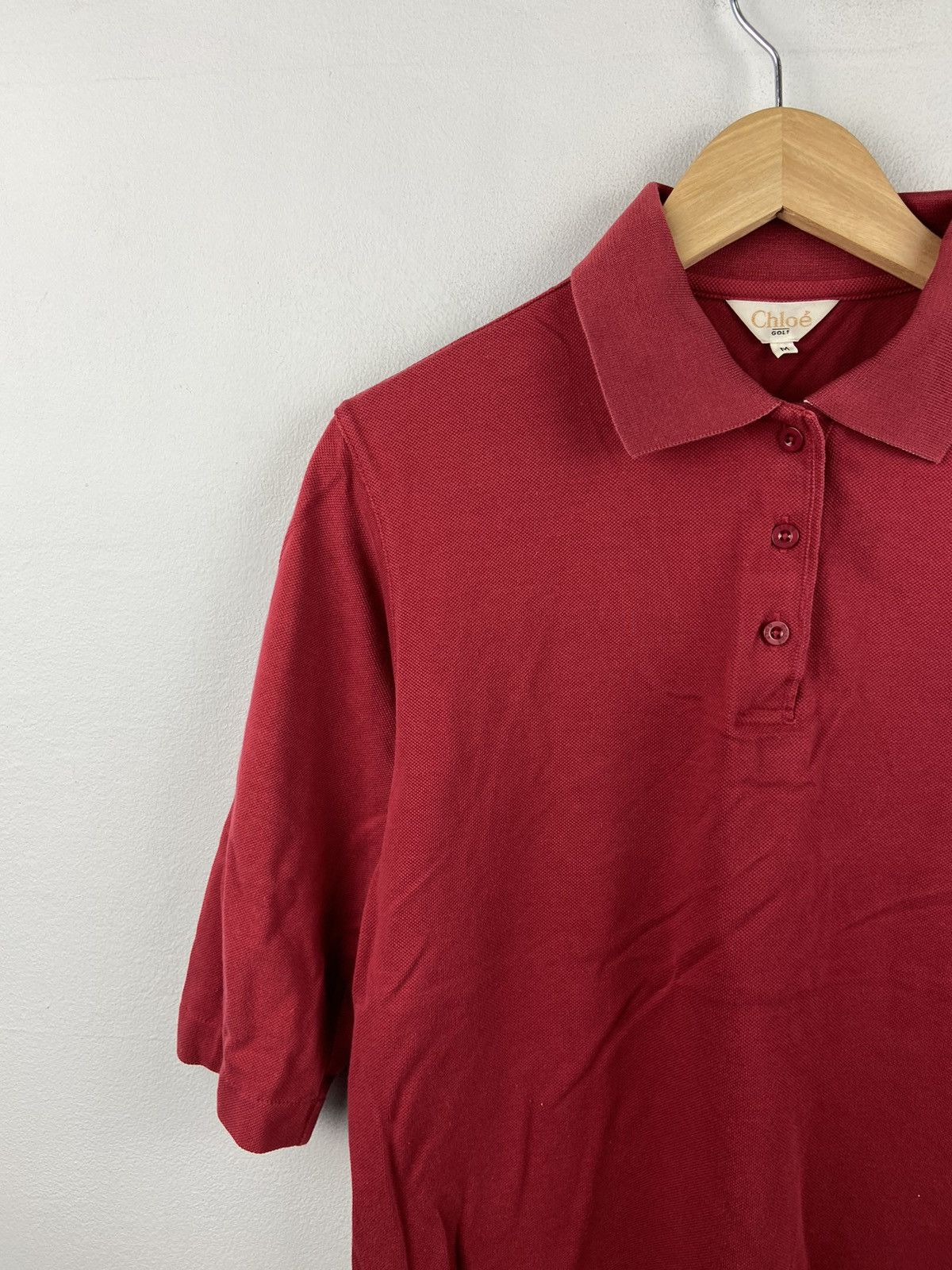 Chloe Chloe Polo Golf Shirt Size S / US 4 / IT 40 - 2 Thumbnail