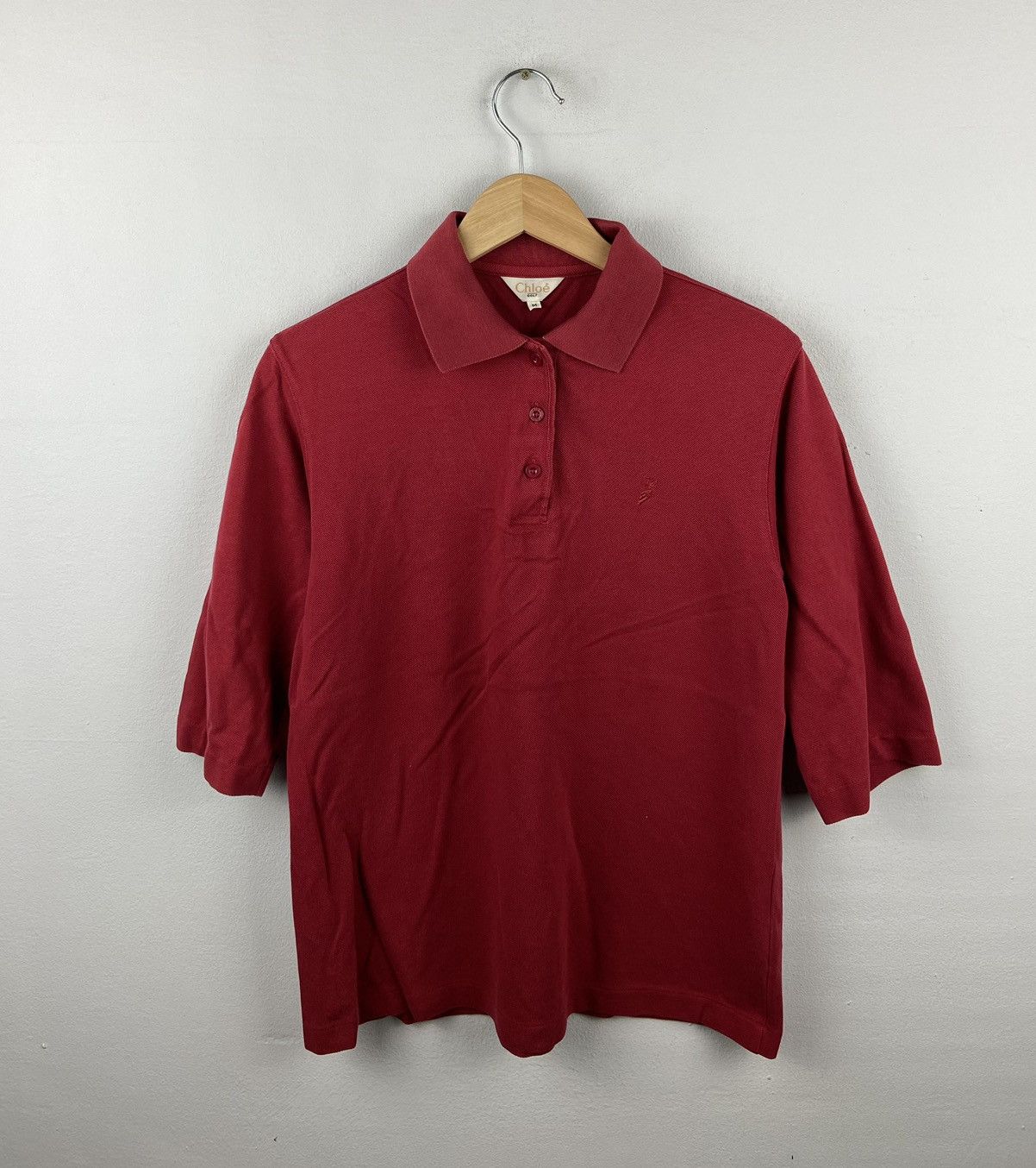 Chloe Chloe Polo Golf Shirt Size S / US 4 / IT 40 - 1 Thumbnail