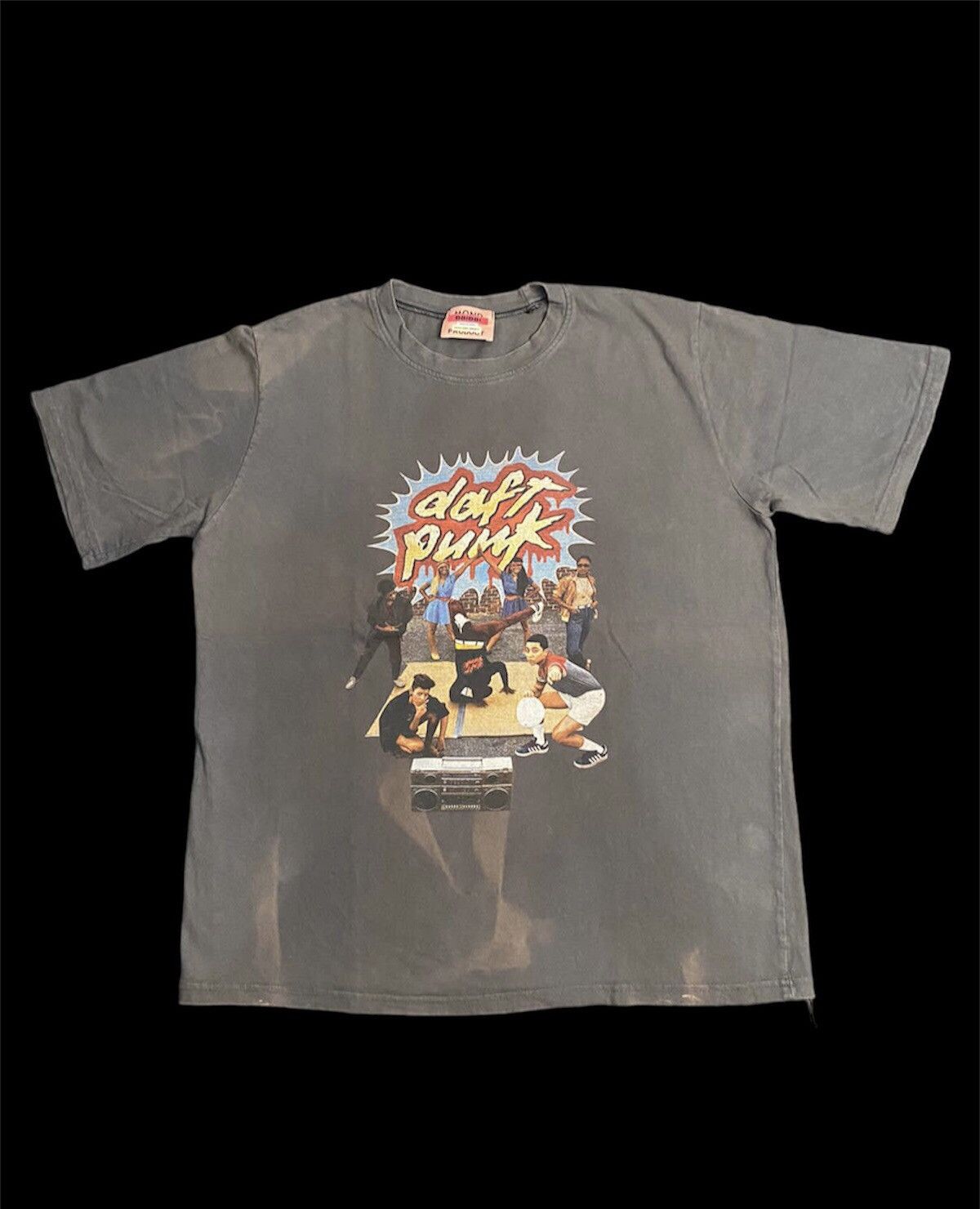 Band Tees × Vintage Bootleg Rare Daft Punk Y2K T-Shirt Size US M / EU 48-50 / 2 - 1 Thumbnail