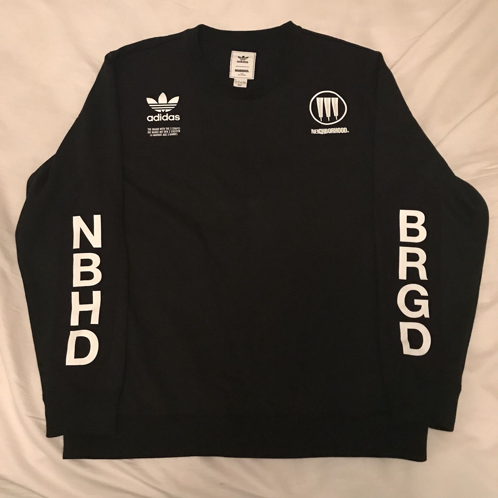 Adidas Neighborhood Neighborhood x Adidas Commando Sweatshirt Grailed