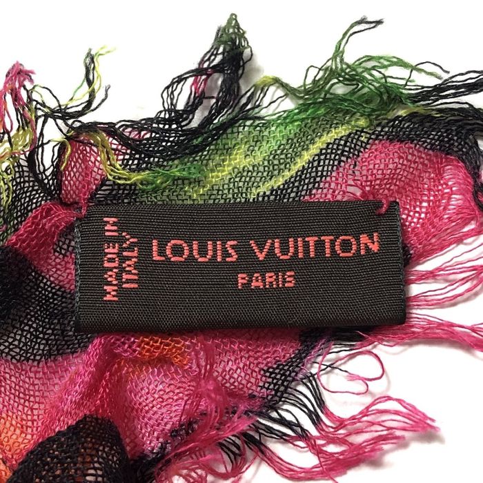 LOUIS VUITTON Louis Vuitton Bando Planet LV M77320 Scarf Muffler