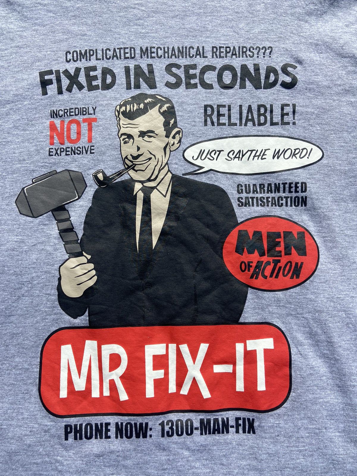 Other Mr Fix It Mens /Girls t shirts Size US M / EU 48-50 / 2 - 1 Thumbnail