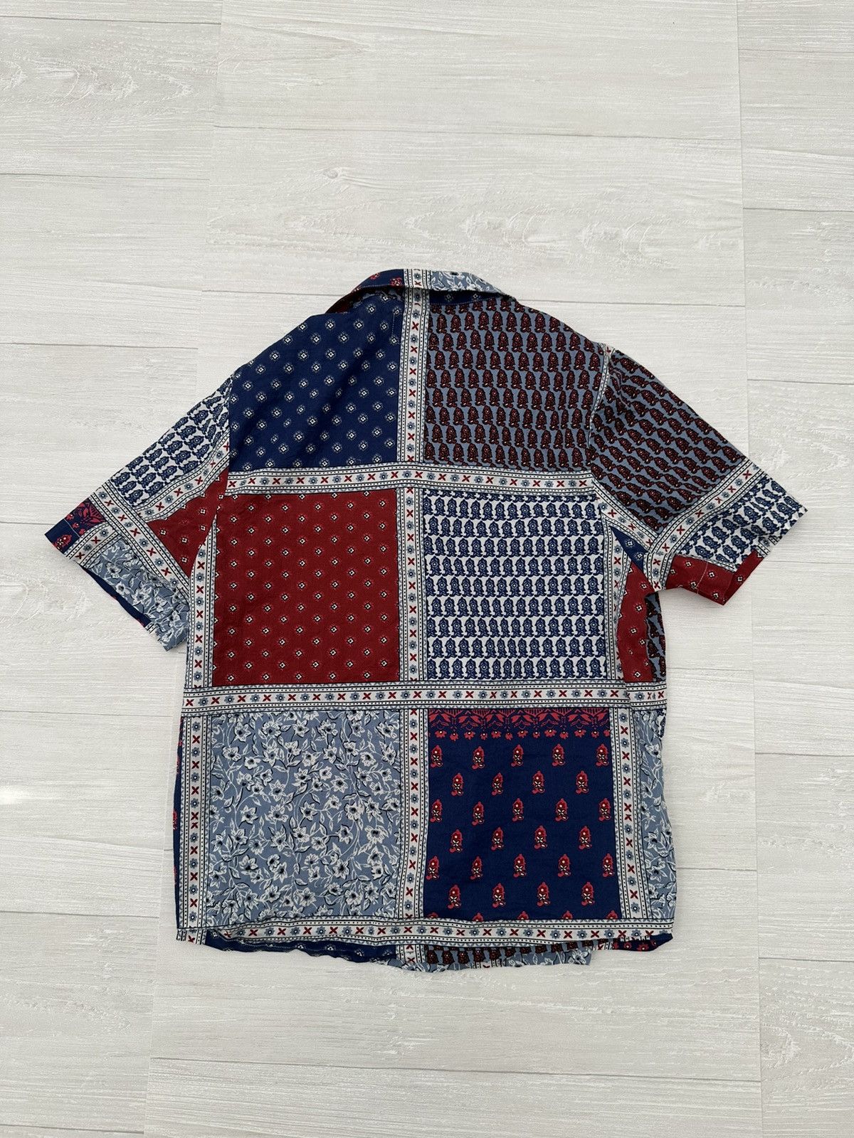 Stussy Stussy Paisley Bandana Camp Collar Shirt Sz. Small Size US S / EU 44-46 / 1 - 6 Thumbnail