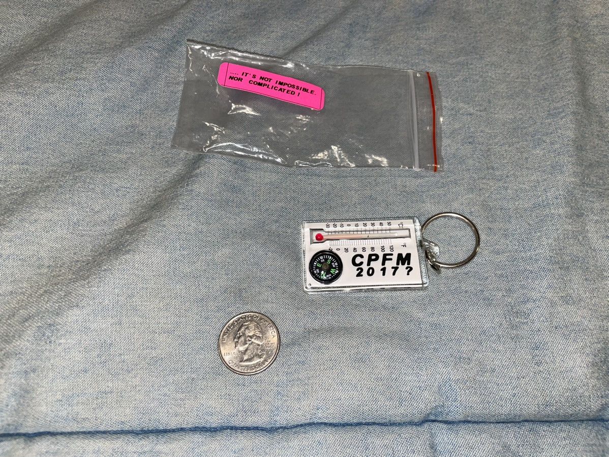 Cactus Plant Flea Market CPFM “Guidance” Thermometer Keychain Size ONE SIZE - 5 Thumbnail