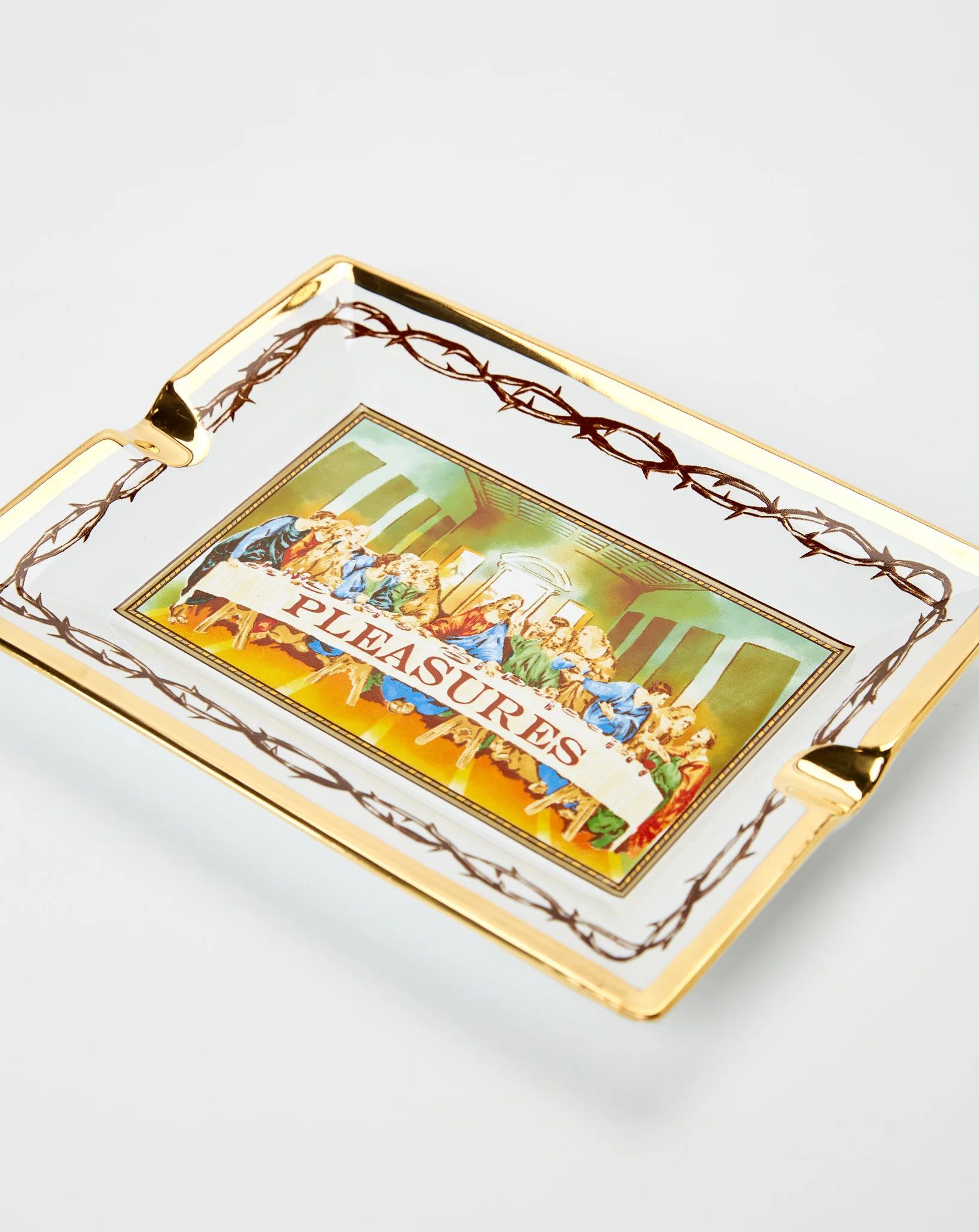 Pleasures Pleasures Supper Ceramic Tray Size ONE SIZE - 1 Thumbnail