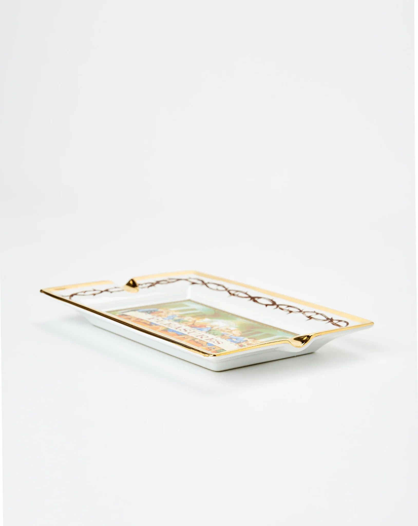 Pleasures Pleasures Supper Ceramic Tray Size ONE SIZE - 4 Thumbnail