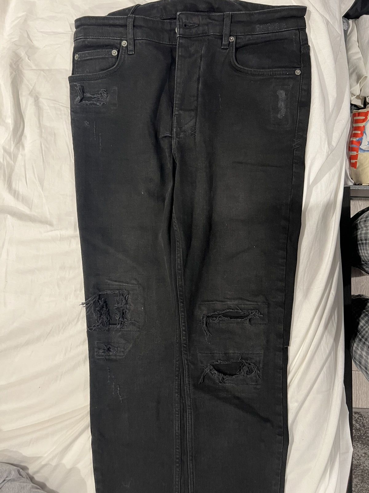 Ksubi Ksubi Chitch Boneyard Skinny Fit Jeans Size US 32 / EU 48 - 4 Thumbnail
